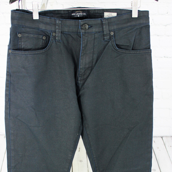 Mavi JAKE REGULAR-RISE SLIM LEG IN NAVY COATED - Picture 4 of 6